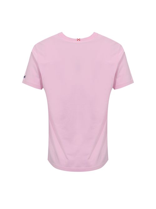 T-shirt Portofino in cotone con ricamo Gin Mare Mc2 Saint Barth | POT000104459L